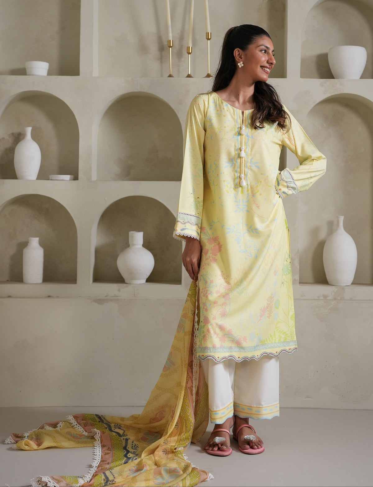 LEMON DROP DUPATTA